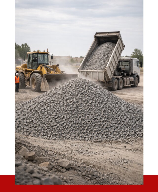 Купить щебень с доставкой в Минеральных Водах от 2590 руб. | ПРОНЕРУДМнр