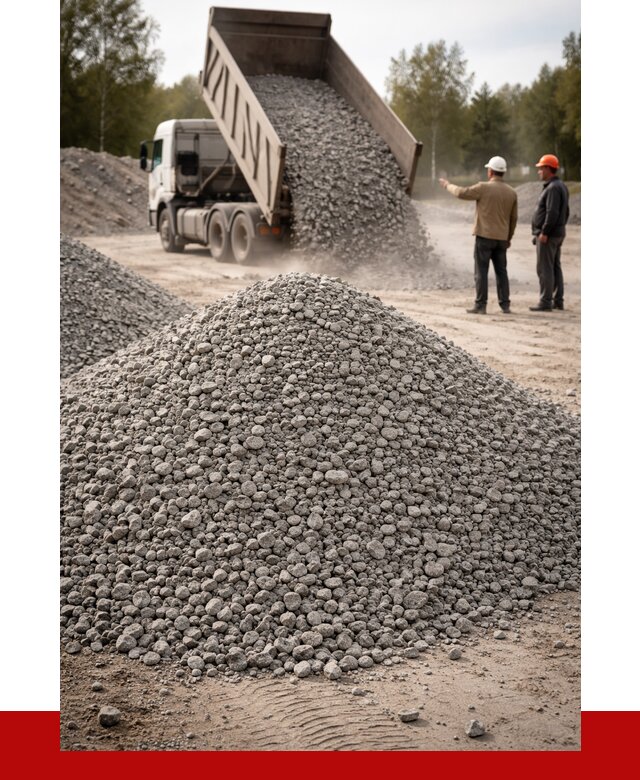 Гранитный щебень фракция 0-5 в Минеральных Водах от 3004 руб ПРОНЕРУДМнр