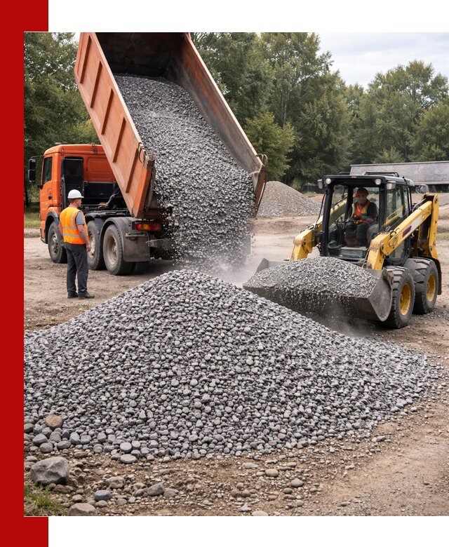 Купить гранитный щебень фракции 5–10 в Минеральных Водах с доставкой
