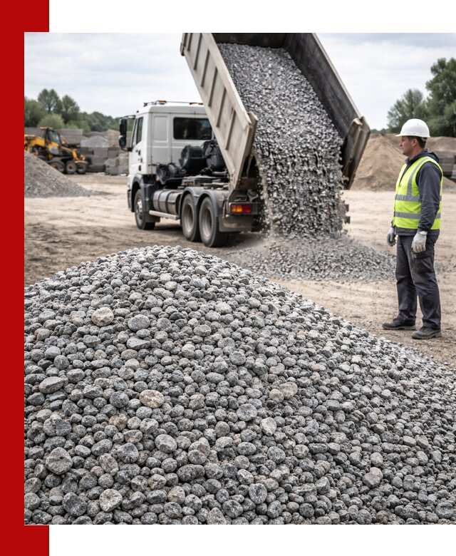 Доставка и продажа гранитного щебня фракции 5-20 в Минеральных Водах