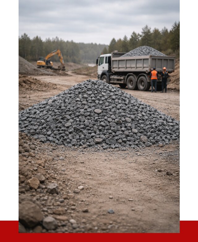 Щебень габбро диабаз фракция 40-70 в Минеральных Водах от 2279 р-ПРОНЕРУДМнр