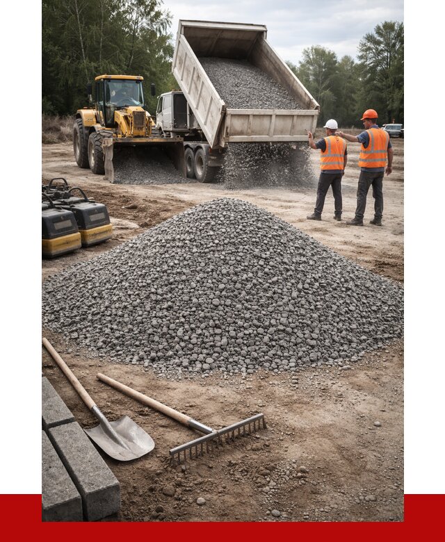 Гравийный щебень купить в Минеральных Водах от 2279 р. ПРОНЕРУДМнр