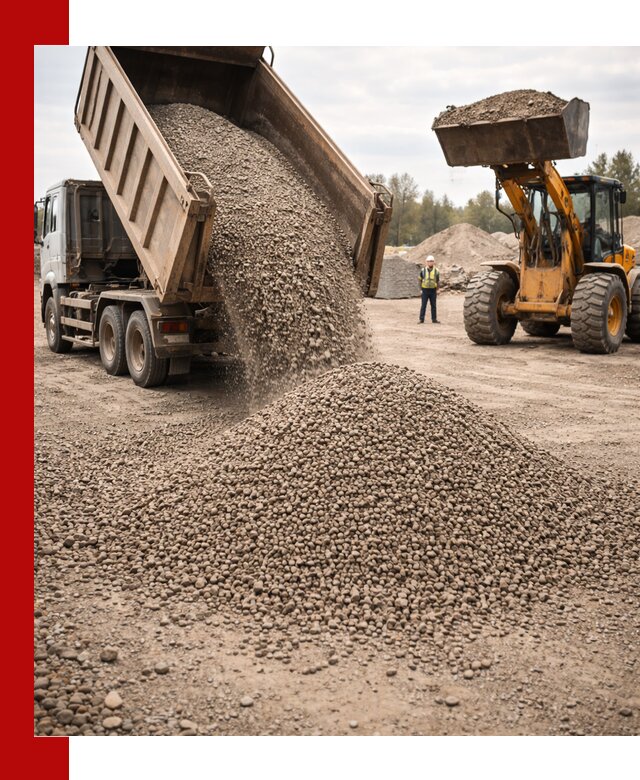 Гравийный щебень фракция 3–10 с доставкой в Минеральных Водах