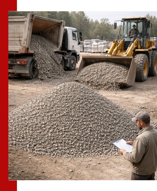 Гравийный щебень фракция 5–10 с доставкой в Минеральных Водах