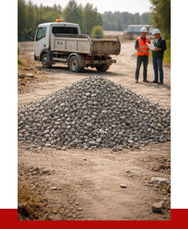 Гравийный щебень фракция 20-40 в Минеральных Водах от 1243 р. | ПРОНЕРУДМнр