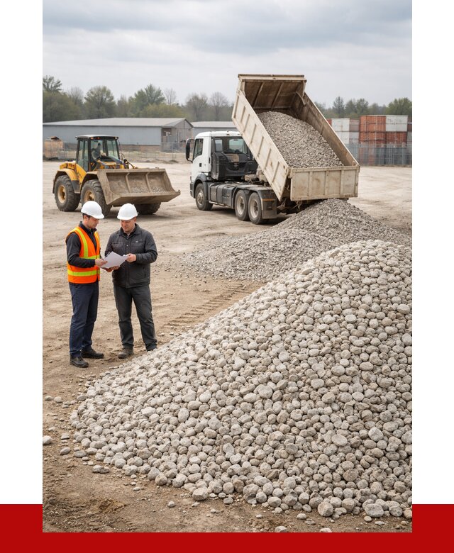 Известняковый щебень в Минеральных Водах от 1450 р. доставка | ПРОНЕРУДМнр
