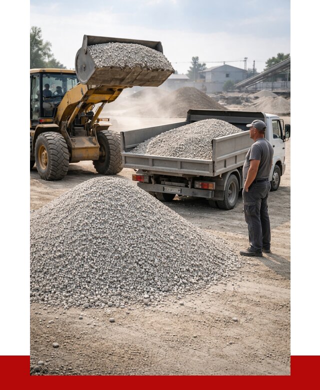 Известняковый щебень фр. 0-5 в Минеральных Водах от 4350 р. | ПРОНЕРУДМнр