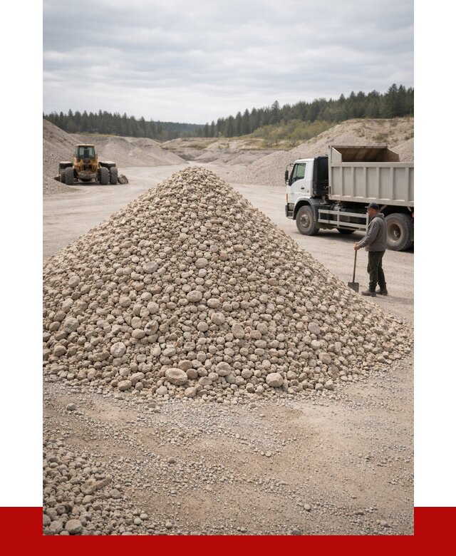 Доломитовый щебень фракция 40-70 в Минеральных Водах от 2900 | ПРОНЕРУДМнр