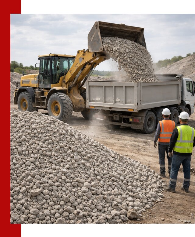 Доломитовый щебень фракция 40–71 доставка и продажа в Минеральных Водах