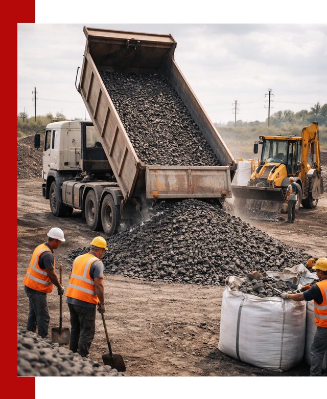 Шлаковый щебень фракция 40-70 с доставкой в Минеральных Водах