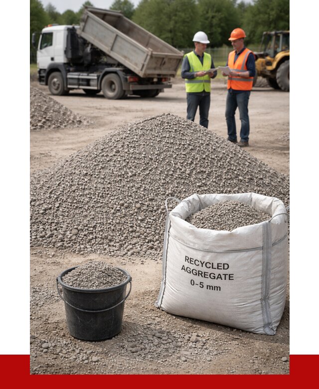 Вторичный щебень фракция 0-5 в Минеральных Водах от 1657 р. ПРОНЕРУДМнр