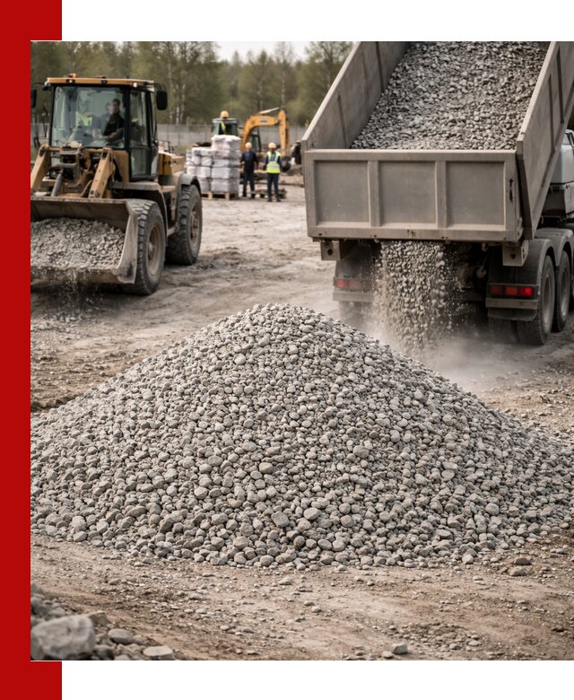 Вторичный щебень фракции 5-20 в Минеральных Водах — доставка и продажа крупнотоннажно