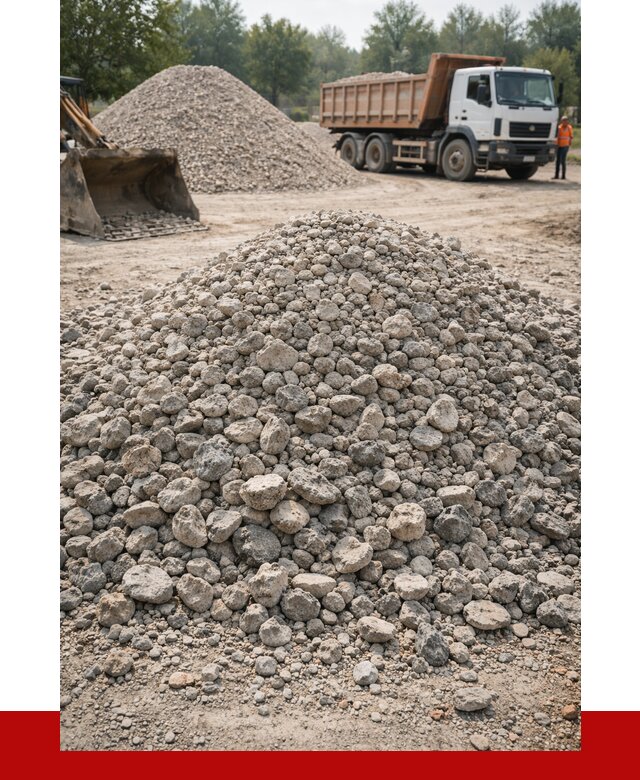 Вторичный щебень фракция 20-40 в Минеральных Водах от 2279 р ПРОНЕРУДМнр