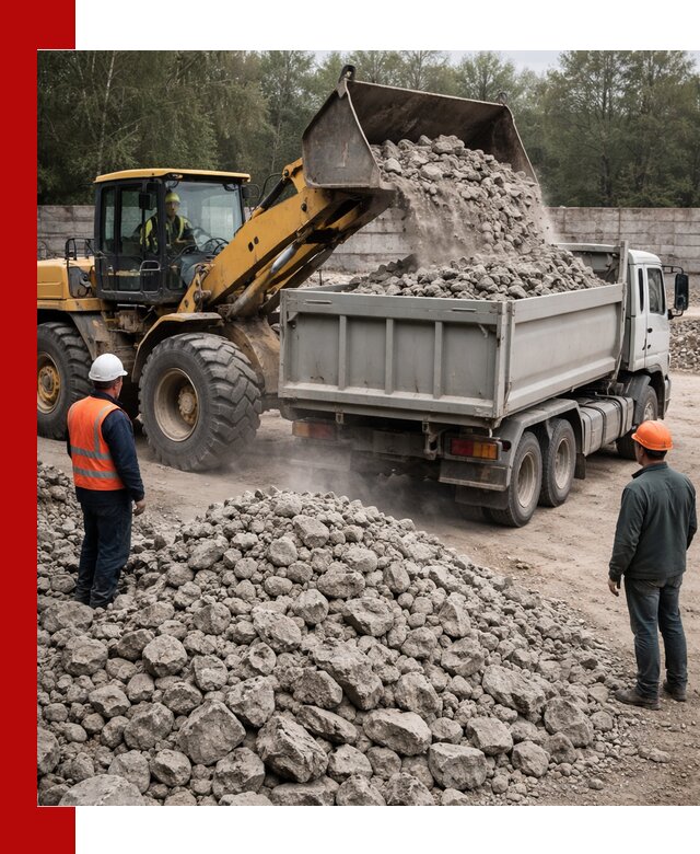 Вторичный щебень фракция 70–150 в Минеральных Водах с доставкой