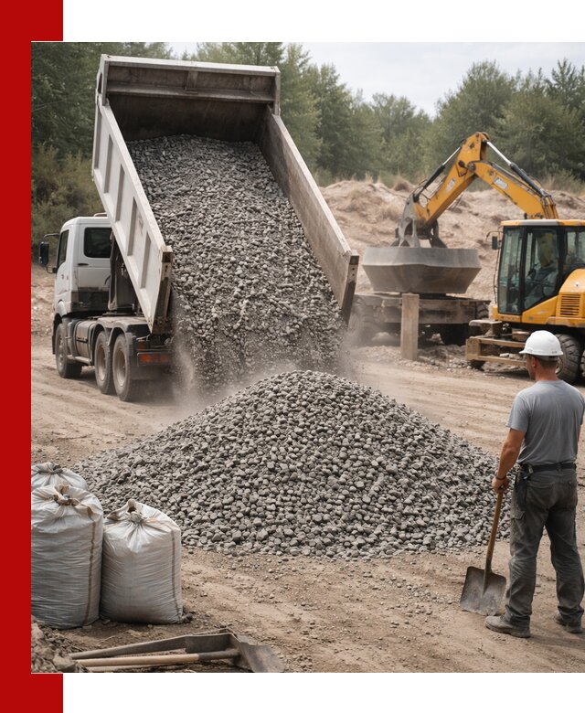 Доставка и продажа бетонного щебня в Минеральных Водах