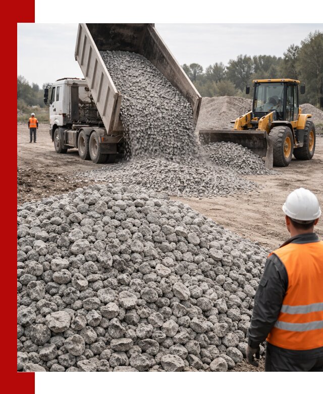 Доставка бетонного щебня фракции 20-40 в Минеральных Водах