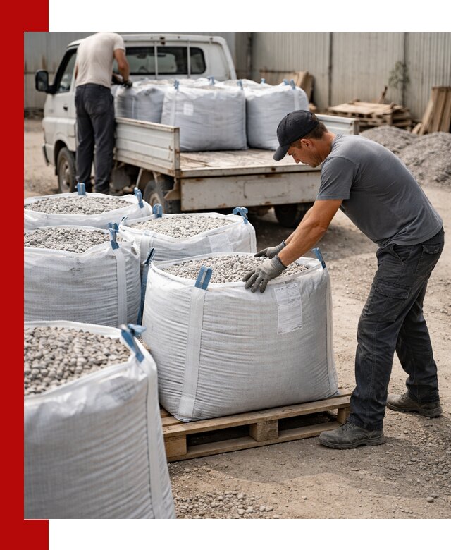 Доставка щебня в мешках по выгодным ценам в Минеральных Водах