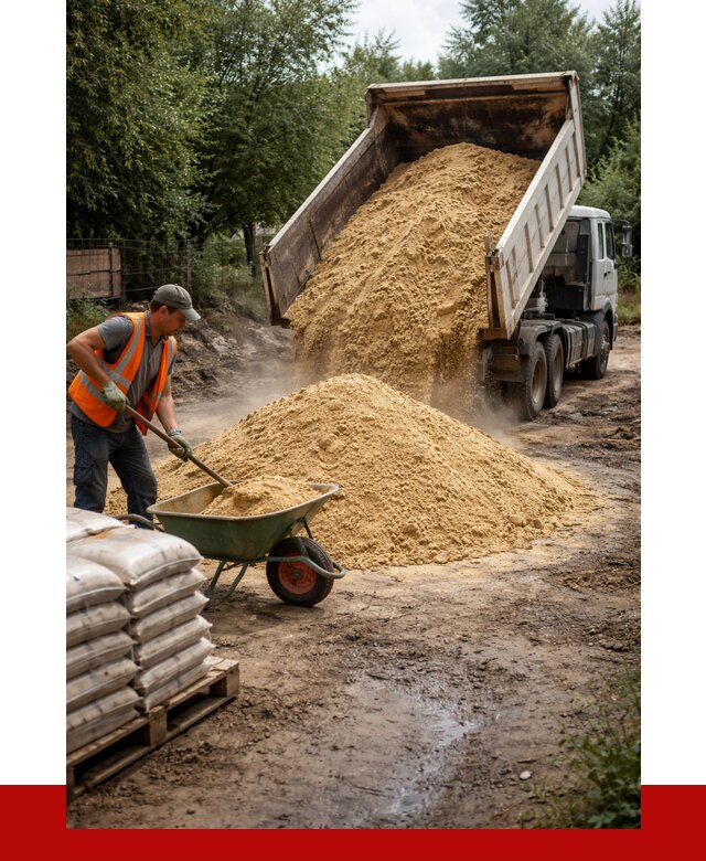 Купить песок с доставкой в Минеральных Водах от 1864 р. | ПРОНЕРУДМнр