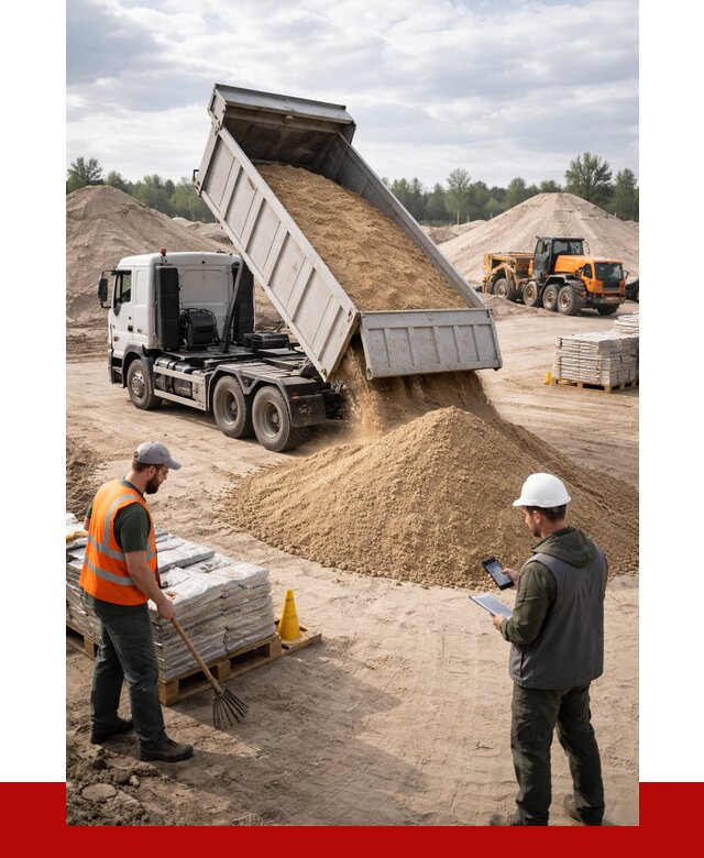 Карьерный песок с доставкой в Минеральных Водах от 3729 р. ПРОНЕРУДМнр