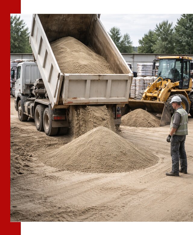 Поставка и доставка песка для бетона в Минеральных Водах