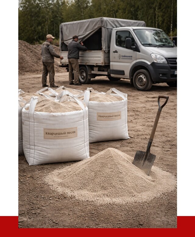 Кварцевый песок для пескоструя в Минеральных Водах от 4661 р. | ПРОНЕРУДМнр