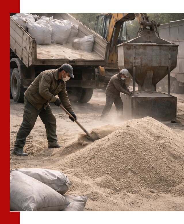 Кварцевый песок для пескоструя в Минеральных Водах — доставка и качество