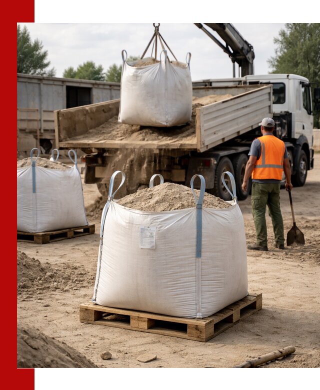 Доставка песка в биг бег в Минеральных Водах быстро и без лишних хлопот