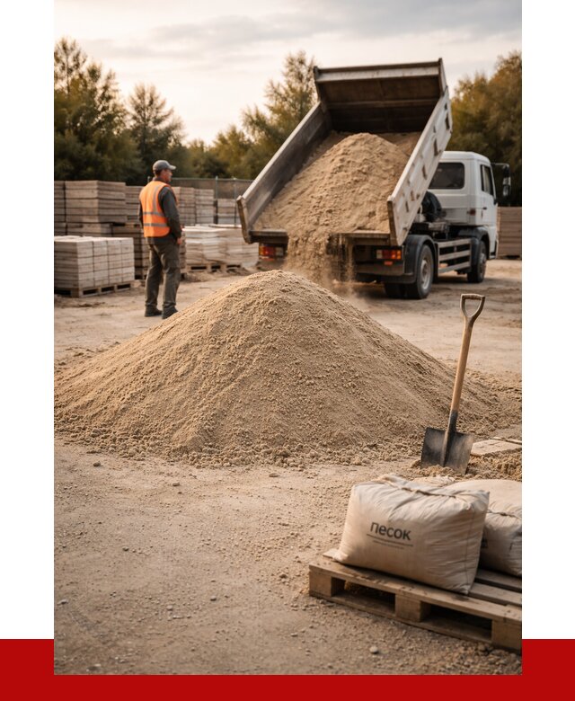 Купить сухой песок в Минеральных Водах с доставкой от 2486 р. | ПРОНЕРУДМнр