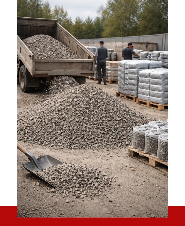Гравий фракция 5-20 в Минеральных Водах купить от 2382 р. ПРОНЕРУДМнр