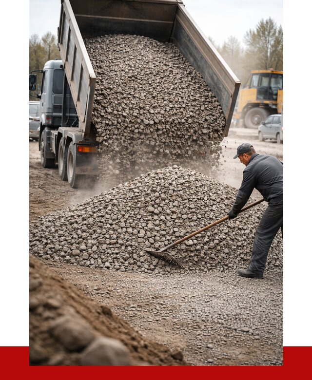 Гравий фракция 20-40 в Минеральных Водах от 2590 р. доставка | ПРОНЕРУДМнр