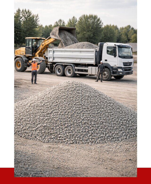 Купить мытый гравий в Минеральных Водах от 3625 р, доставка ПРОНЕРУДМнр
