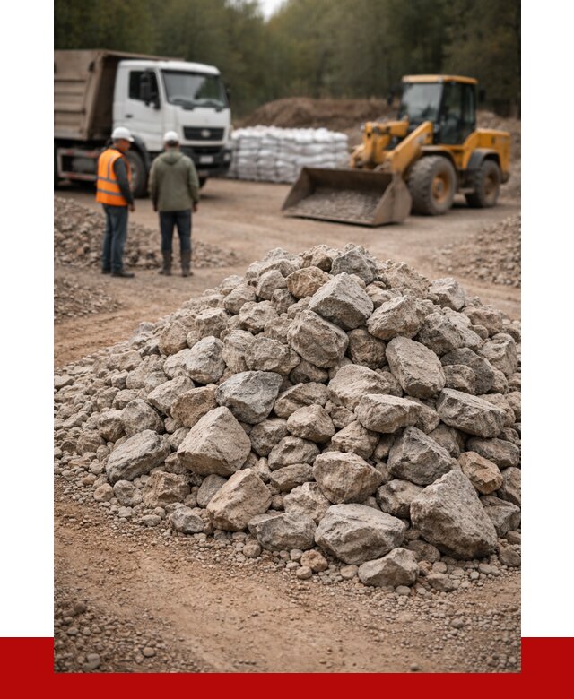 Купить бутовый камень с доставкой в Минеральных Водах от 2382 р. | ПРОНЕРУДМнр