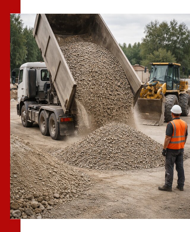 Доставка щпс в Минеральных Водах — щебеночно-песчаная смесь под заборы и дорожки