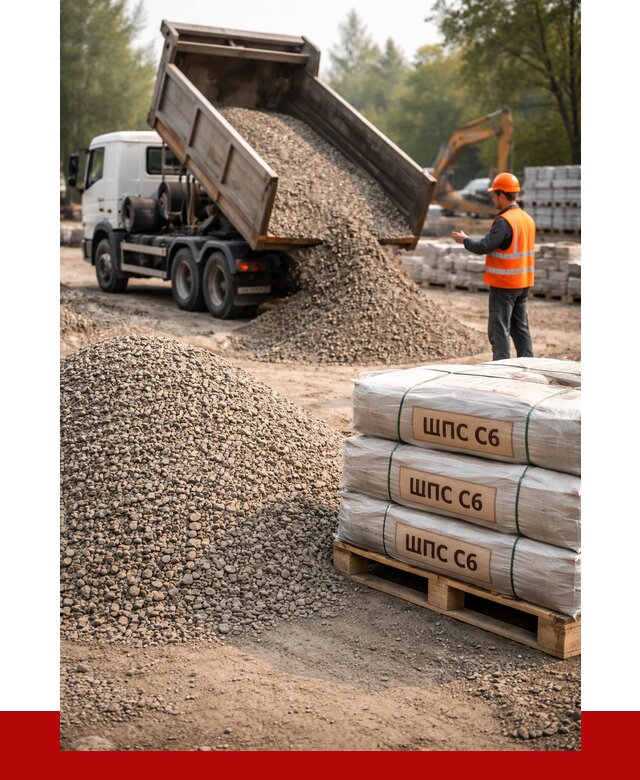 ЩПС С6 в Минеральных Водах с доставкой от 2279 р. за куб | ПРОНЕРУДМнр