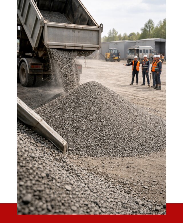 Гравийный отсев 0-5 в Минеральных Водах от 1243 р. с доставкой | ПРОНЕРУДМнр