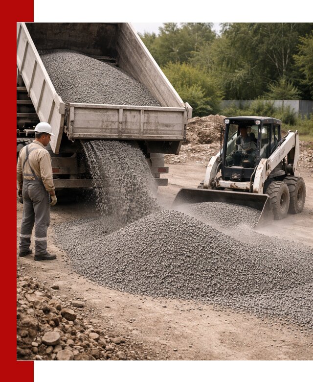 Доставка гравийного отсева 0-5 в Минеральных Водах оптом и в розницу