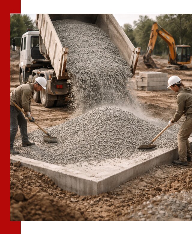 Доставка и продажа отсева для бетона в Минеральных Водах