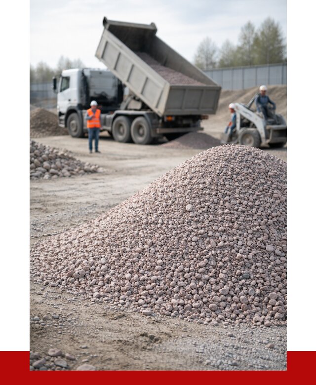 Крошка розовый гранит в Минеральных Водах с доставкой от 4765 р. | ПРОНЕРУДМнр