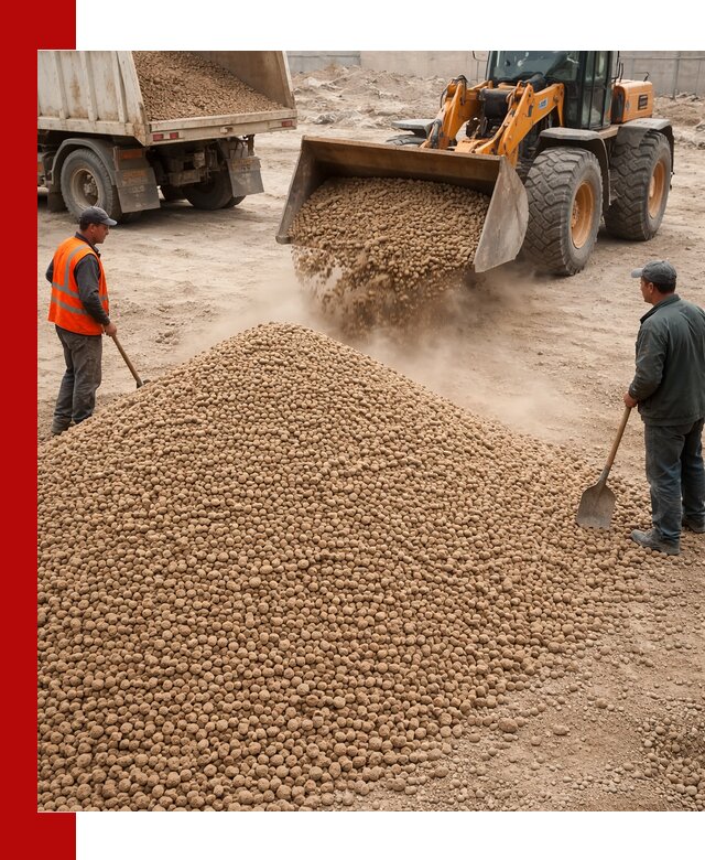 Керамзит фракция 10-20 с доставкой в Минеральных Водах