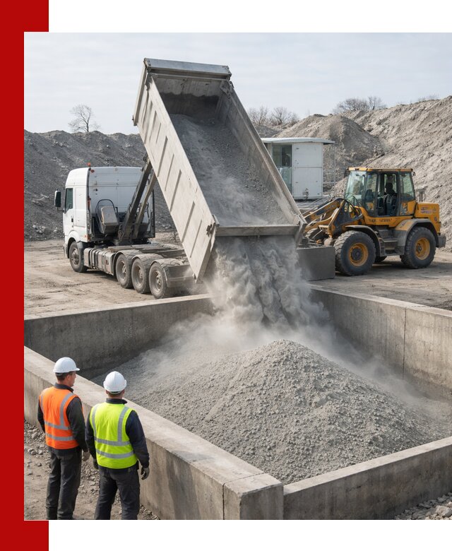 Доставка цемента навалом в Минеральных Водах крупными партиями