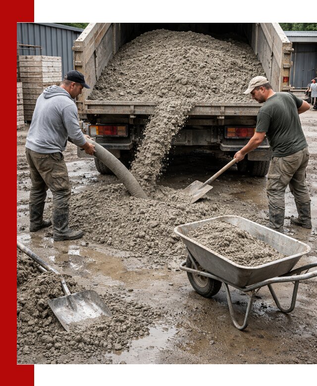 Цементно-песчаная смесь М150 доставка в Минеральных Водах