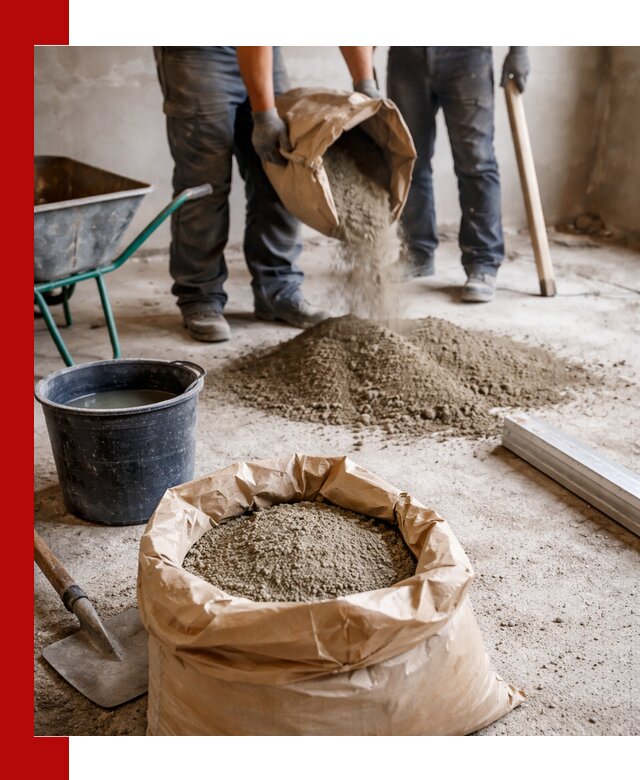 Доставка сухой смеси для стяжки в Минеральных Водах