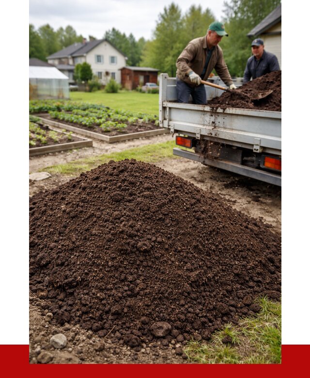 Плодородный грунт в Минеральных Водах с доставкой от 4350 р. | ПРОНЕРУДМнр