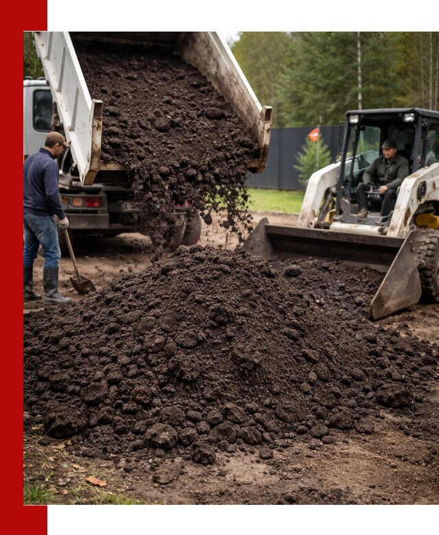Плодородный грунт с доставкой в Минеральных Водах для садов и огородов