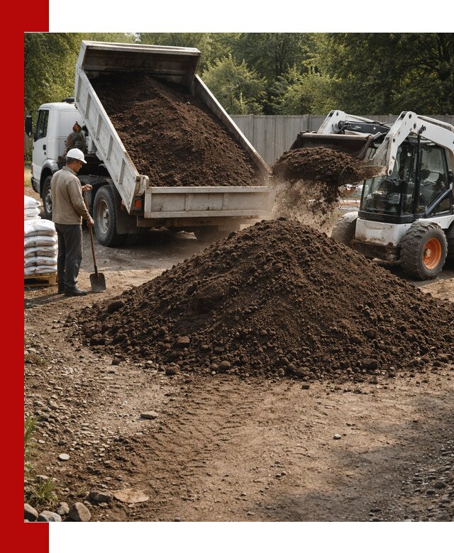 Доставка растительного грунта в Минеральных Водах от производителя оптом и в розницу