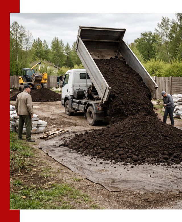 Доставка качественного почвогрунта в Минеральных Водах оптом и в розницу