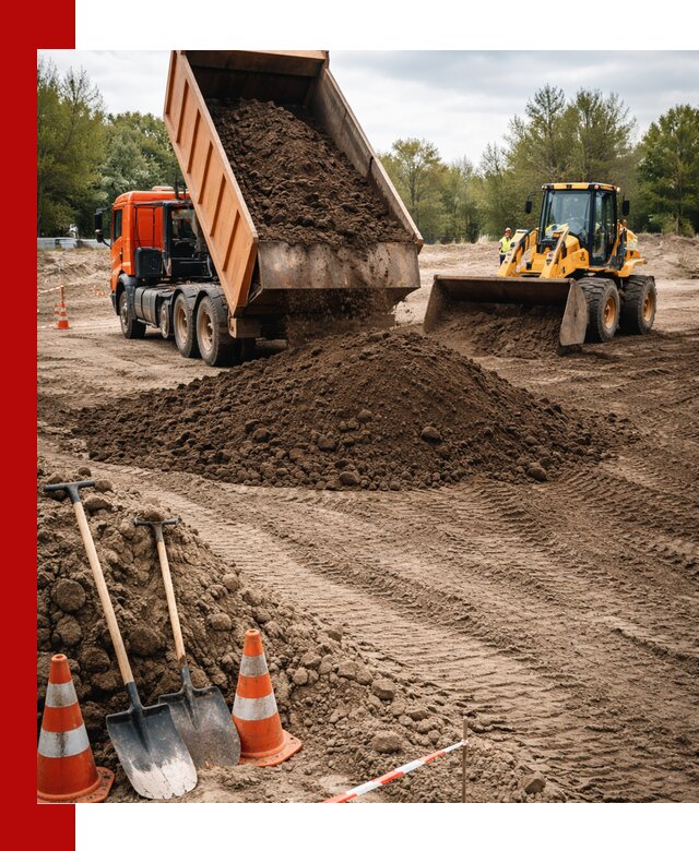 Поставка и доставка планировочного грунта в Минеральных Водах