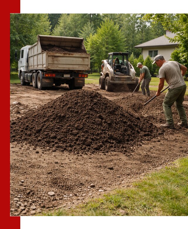 Доставка и укладка грунта для газона в Минеральных Водах