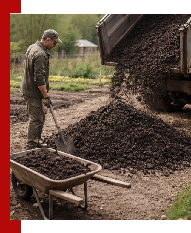 Доставка качественной земли для огорода в Минеральных Водах