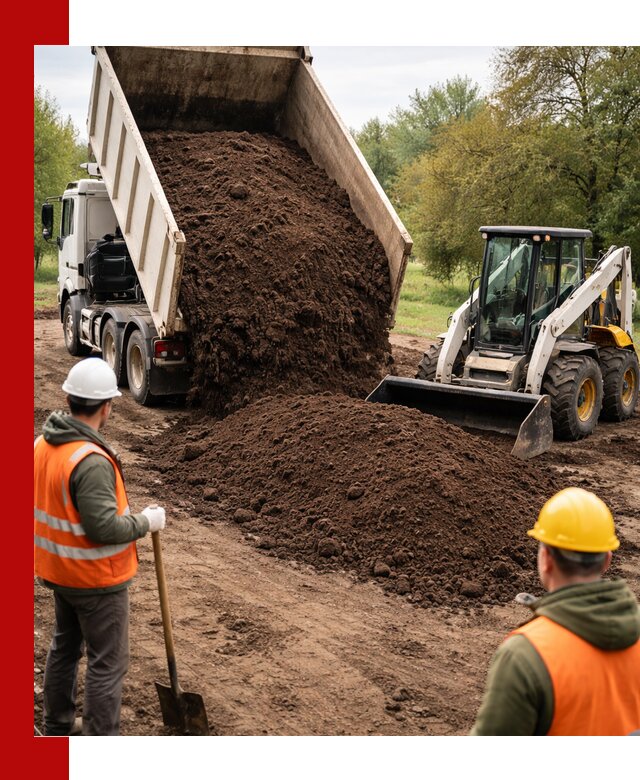 Плодородная смесь для улучшения почвы и восстановления в Минеральных Водах